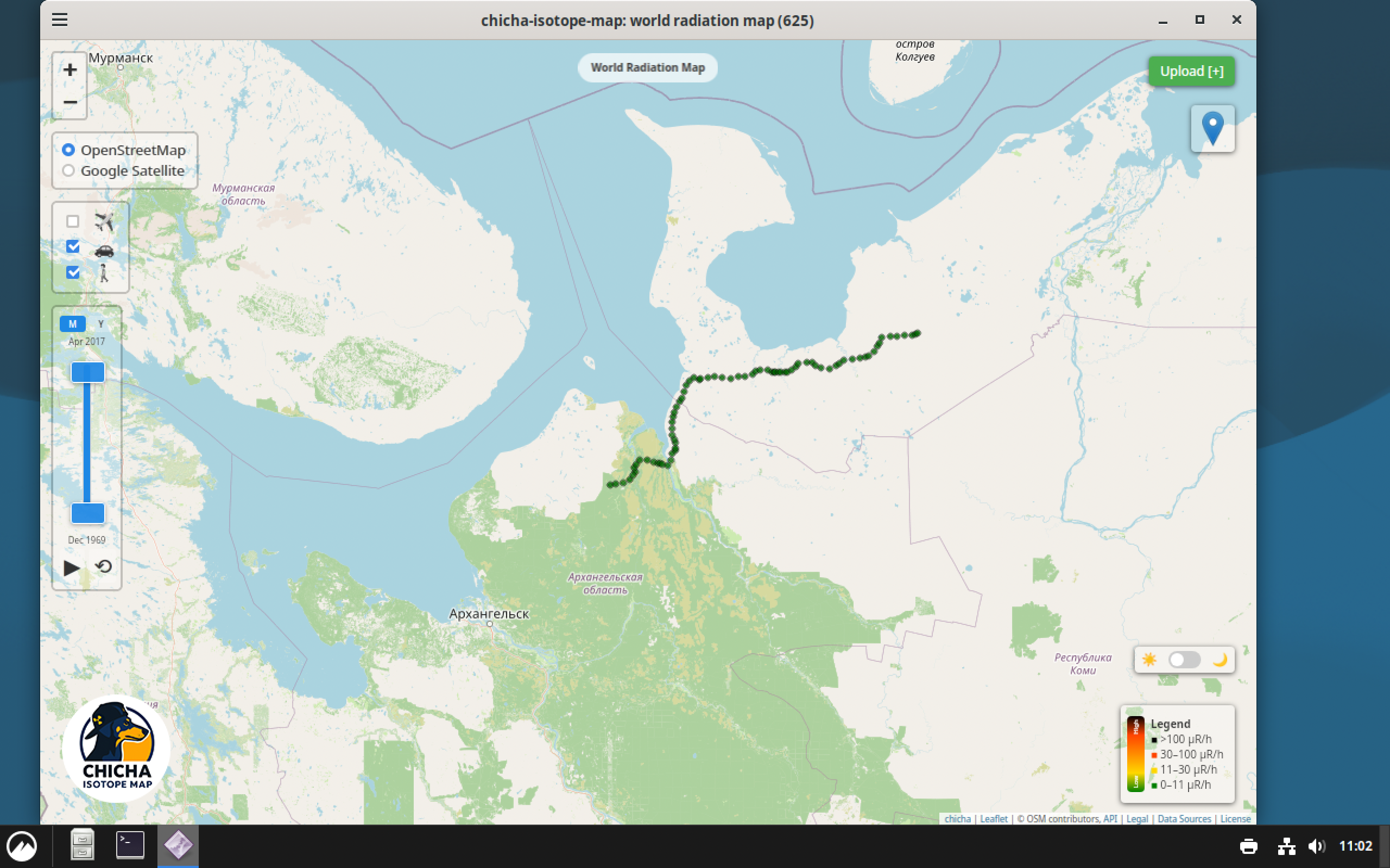 Linux arm64 GTK 4.0 desktop preview